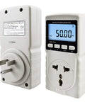 Plug In Watt Meter Spot Energy Suckers And Cut Your Electric Tab Fast With This Badass Home Energy Monitor measuring frequency and voltage.
