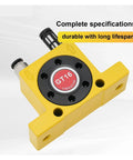 Industrial Pneumatic Vibrator With Air Turbine Hopper Flow Aid For Silos And Bins Rotary Material Discharge Booster Heavy Duty High Temp Ready Compact Silo Design GT30 GT32 GT36 Series, GT16 yellow unit