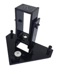 Black Pool Fence Drill Guide with Bubble Level for No Guesswork Easy and Accurate Hole Drilling Keeps Holes Straight and Aligned