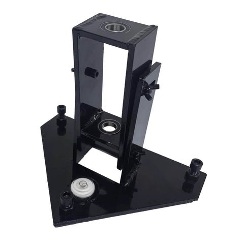 Black Pool Fence Drill Guide with Bubble Level for No Guesswork Easy and Accurate Hole Drilling Keeps Holes Straight and Aligned