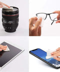 Lens cleaning paper lint-free tissue, 4x3 in, used on camera lens, eyeglasses, tablet, and smartphone screens (250 sheets)