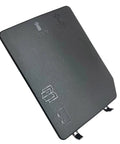 Direct Fit Battery Box Cover LFG1-18-593B For Mazda MX-5 Miata 2006-2013, black plastic design with OPEN indicators.