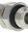 Adjustable Union 3/8 ORB Male To 3/8 ORB Male Hydraulic Adapter For SAE O Ring Boss Fittings Carbon Steel High Pressure Hydraulic Connector Built Tough Industrial Hydraulic Line Fitting close-up