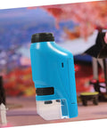 Portable Microscope For Kids And Students Handheld Magnifier Science Education Tool High Definition View Blue Body