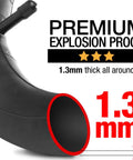 Heavy Duty 15x6.00-6 Inner Tubes 2 Pack With TR-13 Straight Valve Stem, 1.3mm explosion-proof illustration