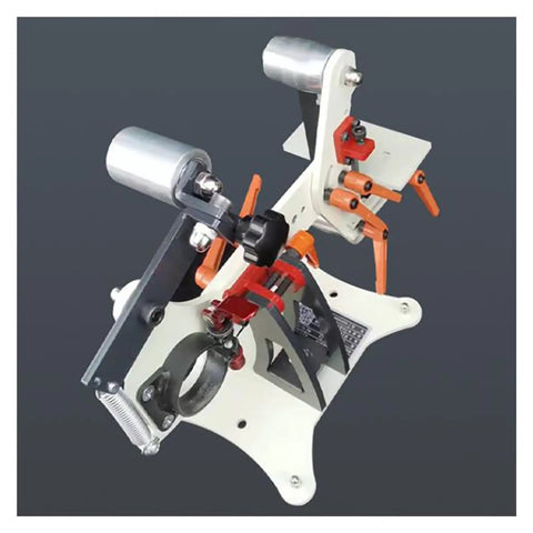 Heavy Duty Belt Sander Frame 730 X 50 Mm Adapter For Angle Grinder Retrofit Desktop Grinding Tool With Adjustable Sun Wheel and Quick Lock Handle Full Metal Body Vertical Horizontal Multi-Angle Sanding Machine, showing detailed frame design.