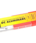 All Position Aluminum Flux Coated DC Welding Rod One Eighth Inch Half Pound Pack For Aluminum And Aluminum Alloys With Stable Arc Image