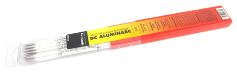 All Position Aluminum Flux Coated DC Welding Rod One Eighth Inch Half Pound Pack For Aluminum And Aluminum Alloys With Stable Arc Image