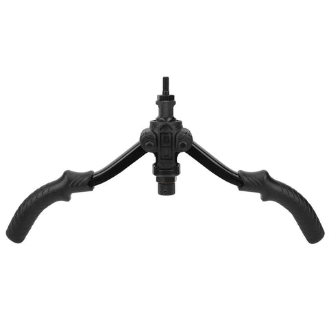 Heavy Duty Dual Handle Rivet Gun Kit With Comfort Grip Handles For M3 To M10 Thread Sizes And Easy Installation Tool Set For Pros And DIYers, black