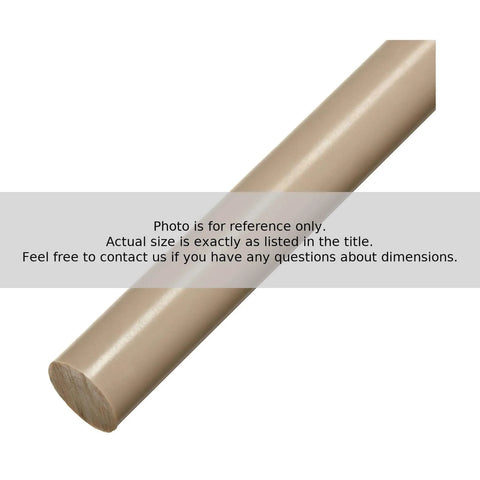Plastic Round Rod 1/4 Inch Diameter By 36 Inches Long PEEK Material Built To Last Industrial-Grade Rod for precision machining projects
