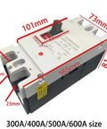 Pro Grade Rock Solid DC Circuit Breaker One Or Two Pole High Amp Solar Cell Protector RV Battery Isolator 12V To 120V MCCB grey switch with dimensions