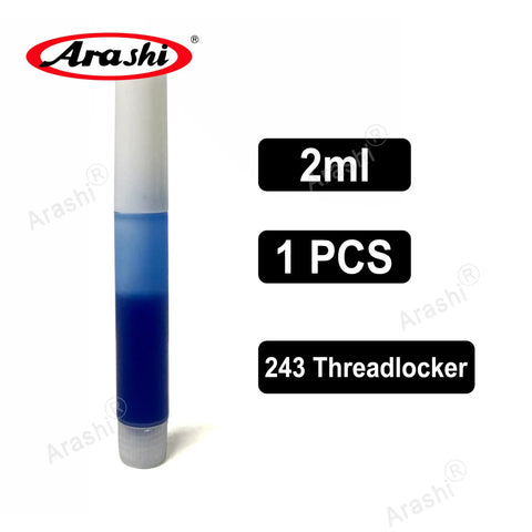 Blue Medium Strength Thread Locker For Bolts And Screws That Keeps Bolts Locked On Vibration, 2ml Adhesive Gel, Single Pen