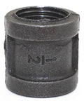 Half Inch Black Cast Pipe Fitting 10 Pack Closed Nipples Made From Malleable Iron For DIY Plumbing Piping Industrial Style