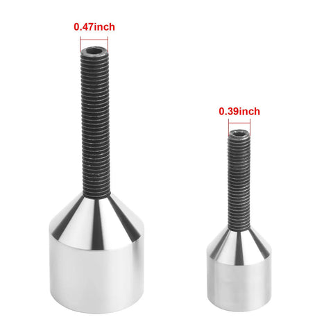Four Pack Flange Two Hole Alignment Pins Crafted From Premium Stainless Steel Straight Up Durable 0.47 Inch and 0.39 Inch Sizes