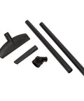 Master Vacuum Accessory Kit With Extension Wands And Nozzles For 1.25 Inch Hoses flat lay showing components