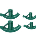 Heavy Duty 3/4 Inch Pipe Bender For Aluminum Alloy And Electric Wire Bending. Array of green cast iron bending formers.