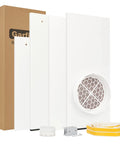 Portable Window AC Seal Kit With 5.9 Inch Hose Adapter, Adjustable Length 14.76 To 52.3 Inches, Vent Screen, Weather Stripping