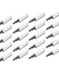 20 Pack Stainless Steel Magnetic Push Latches For Cabinets And Wardrobes No Fuss Easy Install Touch Latch Door Hardware