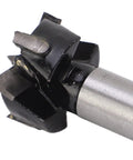 Close-up of Workhorse Forstner Bit Set Featuring Rock Solid Cemented Carbide Tips for precise hinge slots.