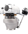 Beefy Turbocharger Assembly 5449G Stainless Steel V Band 0.72 A/R IWG T3 Adapter With Dual Ceramic Bearings side view