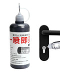 Graphite Powder Lubricant For Locks And Hinges 15ml Non Greasy Multi Purpose Lubricating Powder applied to keyhole