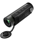 Thermal Monocular Pro With 320x240 IR Sensor And 400x300 Pixel Clarity 50Hz Refresh Aircraft Mg Al Alloy Body Handheld Night Vision Camera For Night Ops Hot Spot Tracking Rugged Outdoor Recon And Wildlife Watching, black with lens cap