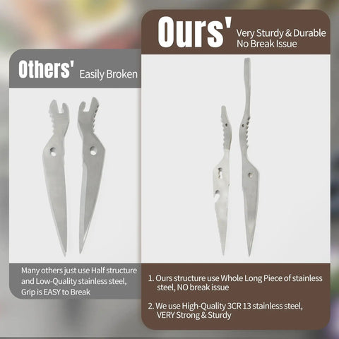 All-Purpose Kitchen Scissors With Extra Sharp Blades, Built-In Knife Sharpener And Sheath, Stainless Steel Anti-Rust Black Titanium Plated, Dishwasher Safe, Heavy Duty Shears For Poultry Meats And Everyday Cutting, Green compare stainless steel structure