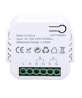 Smart Home Energy Monitor With Real Time Circuit Tracking For Heavy Loads And Ev Chargers To Catch Power Hungry Appliances, side view showing connections.