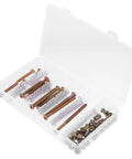 49 Pcs M6 Hex Socket Cap Screws And Barrel Nut Set 40-80mm Do It All Furniture Hardware For Assembly And Repair in storage box