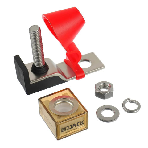 Marine Battery Fuse Block And Holder For 58V DC Systems, 200A Marine Grade Fuse Holder With IP66 Waterproof Rating, M8 Stud