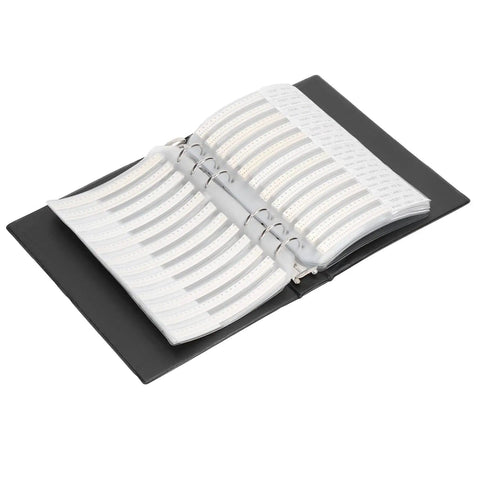 Open organizer of 0402 SMD Resistor Assortment Kit One Percent Precision With Eight Thousand Five Hundred Pieces Across One Hundred Seventy Values
