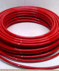 Red Plastic Tubing 12mm Outer Diameter 8mm Inner Diameter 50 Meter Roll For Pneumatic Lines And DIY Projects Heavy Duty Flexible Air Hose For Pneumatic Systems Automotive And Hobbyist Use coiled red plastic tubing roll