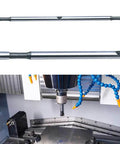 Metal Cutting Double Head Sheet Nibbler Cutter Drill Attachment for precision measurements and machine setup in workshop.