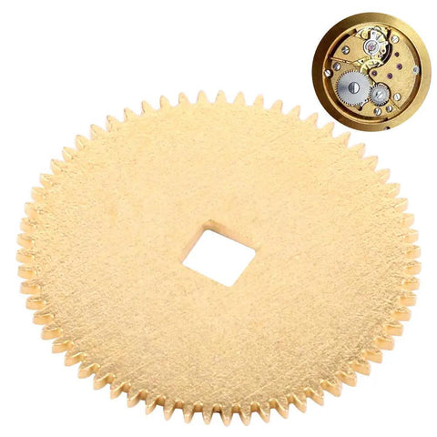 Close-up of ratchet wheel replacement part for mechanical watch movement fits 2824-2 2836-2 2834-2 upgrade kit with premium alloy