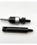 Heavy Duty Universal Valve Seat Reamer For Autos And Motorcycles Hard Alloy Tool Kit With 30-45-60-90 Degree Settings Fits All Models, black metal parts