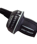 8-Speed Rear Shifter Shimano Compatible With LED Gear Indicator built tough, black grip with textured detail and markings