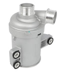 Factory Grade Electric Water Pump For Bmw 328i 2012 To 2016 Straight Dropin Swap, silver, durable design, close-up view.