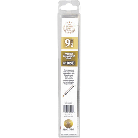9 Inch EZ Shear Premium Replacement Blade 190B packaging front view in clear plastic case