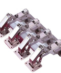 Adjustable Steel Cabinet Hinges 130 To 170 Degree Hydraulic Soft Close For Kitchen Cupboards Doors And Furniture Hardware 3 Pack