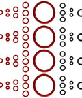 60 Piece Silicone O Ring Kit For Espresso Machines With 15 Sizes Of Food Grade Seals And Gaskets Replacement O Rings