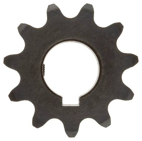 Front view of Roller Chain Sprocket For 3/8 Inch Pitch 35 Chain Size, Type B Hub, Hardened Teeth, 15 Teeth