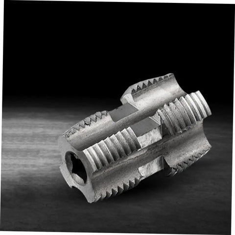 BESPORTBLE PPR PVC Pipe Threading Tool For Electric Drill And Manual Use, steel adapter for threading pipe with internal grooves.