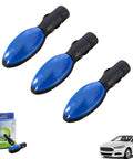 Portable Car Fuel Saver Device 2026 Upgrade, blue and black, lightweight 40g, 3-pack with packaging and car illustration