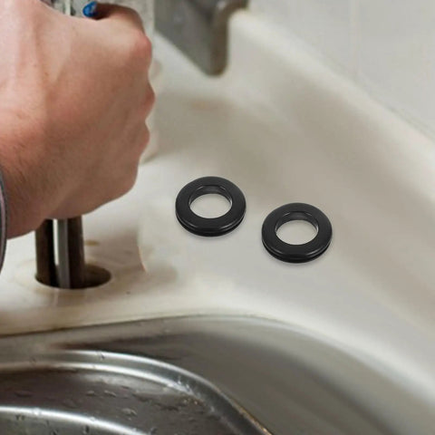 Super Durable 6pc Black Rubber Grommet Kit For Electrical Wiring Hole Cable Management And Protection Makes A Total Difference black rubber grommets on sink hole