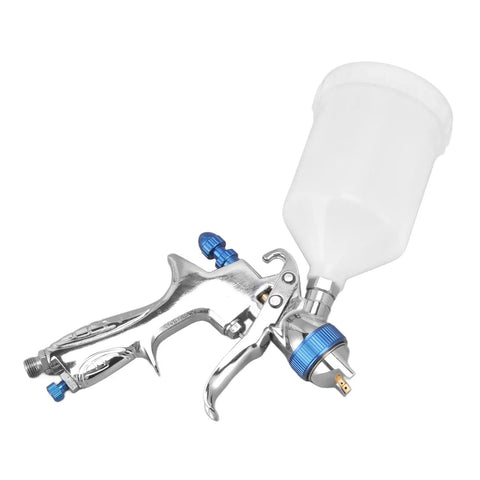 Top Shelf Aluminum Alloy Pneumatic Paint Sprayer With 1.4mm Nozzle, featuring a 600ml gravity cup for smooth spraying.