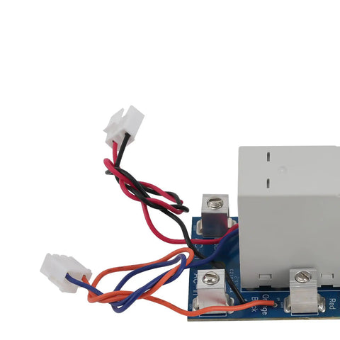 Hardcore Relay Replacement For Juicebox Pro 40 And 32 Evse Electric Vehicle Charger with terminals and wiring.