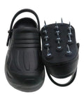 Heavy Duty Lawn Aerator Shoes With Adjustable Single Strap For A Secure Fit Spiked Garden Shoes For Yard Work And Lawn Care