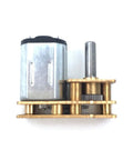 Solid Build N20 DC Miniature Gear Reducer Motor Delivering Quick Spin Adjustment From Twenty To Two Thousand RPM With Kickass Torque Output.