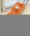 Heavy Duty Aluminum Profile Drill Guide And Extrusion Cutting Jig with precision knobs for exact hole placement.
