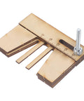 Wooden Mooring Tool For DIY Sailing Model Kits With Lightweight Build And Scale Display, showing wooden material and bolt.